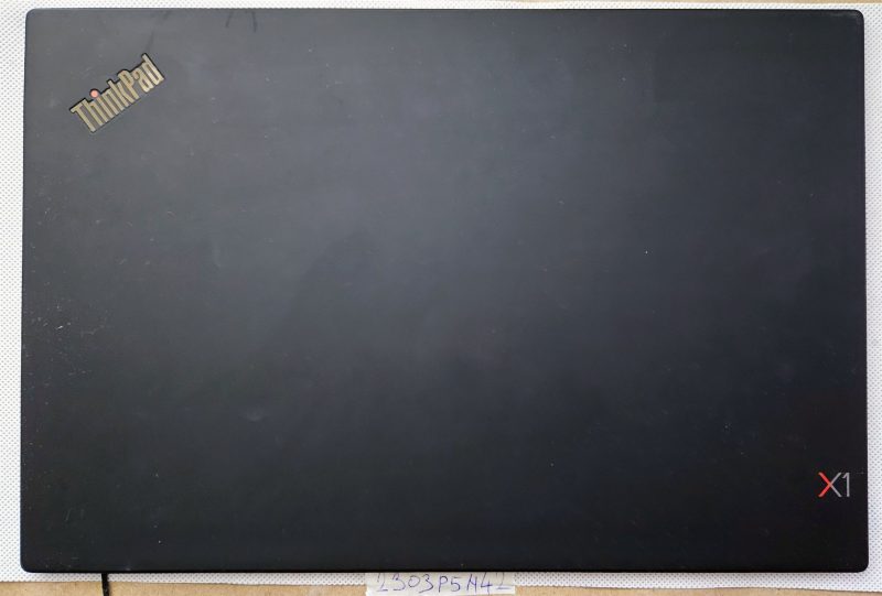 Originalni stražnji poklopac LCD zaslona Lenovo Thinkpad X1 Carbon 7. generacije - OEM zamjena