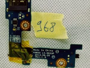 Originalna ploča s USB priključkom s kabelom - Dell Latitude E5440 - LS-9833P
