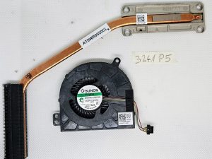 Originalni ventilator + hladnjak za Dell Latitude E5440 E5540 087XFX + at0wr0020cl - 04TDCF- Hlađenje visokih performansi