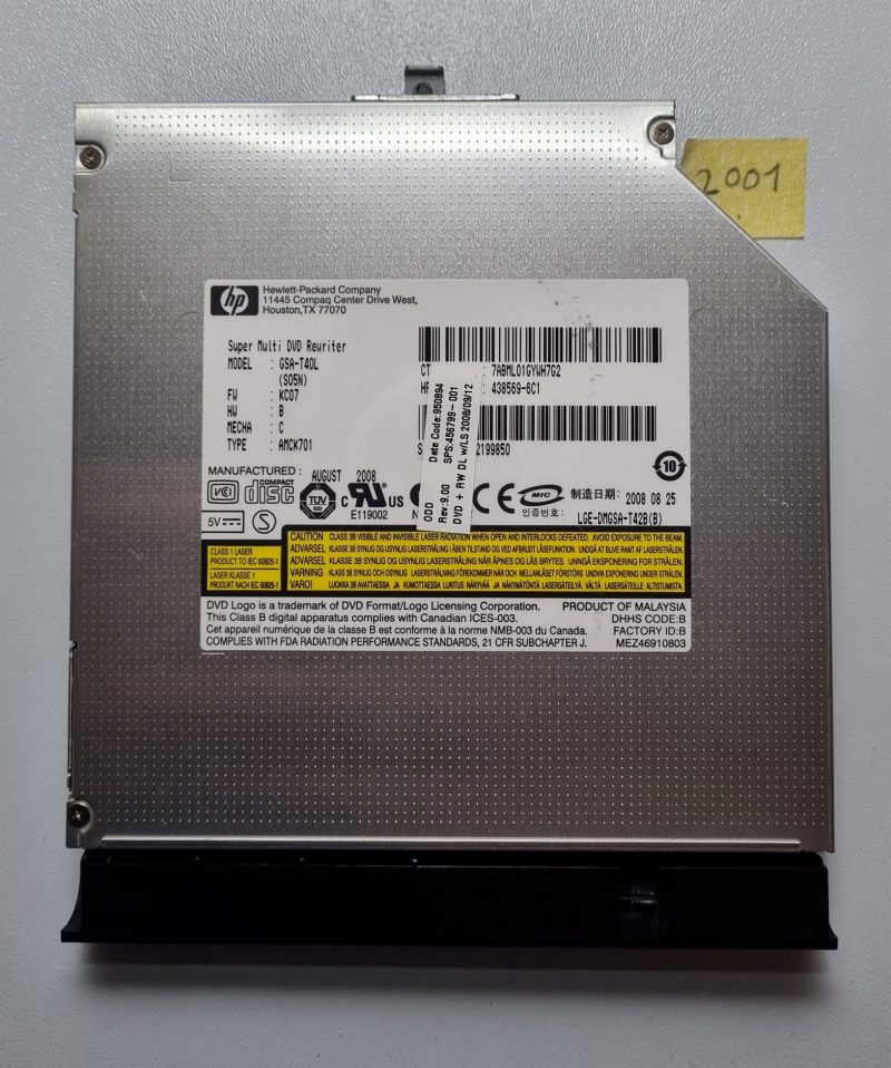 HP 417182-001 GSA-T40L Super Multi DVD Rewriter Drive - Originalni OEM, brza dostava!