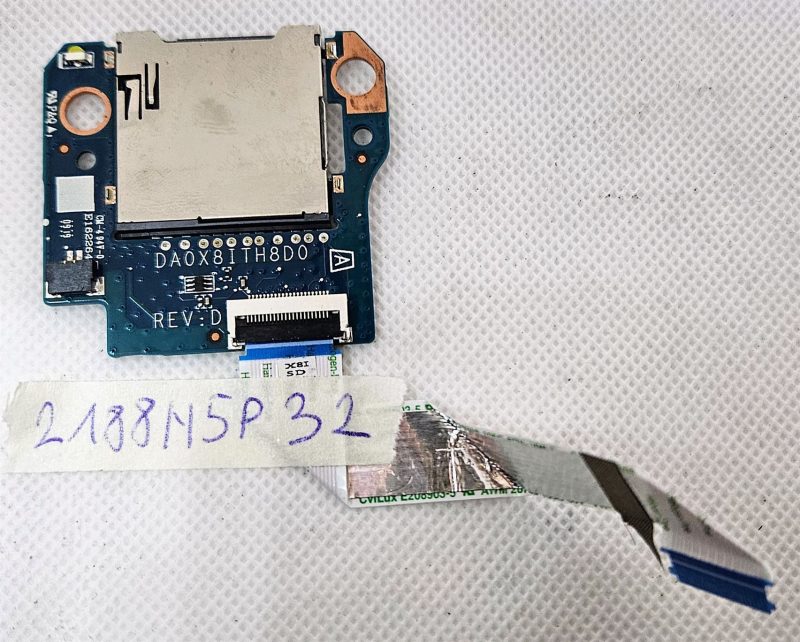 HP 430 G6 G7 ZHAN 66 PRO 13 G2 G3 ploča SD kartice DA0X8ITH8D0 - originalni zamjenski dio