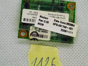 HP 461749-001 Compaq prijenosno računalo Agere Modem D40 Card Adapter Nic ploča