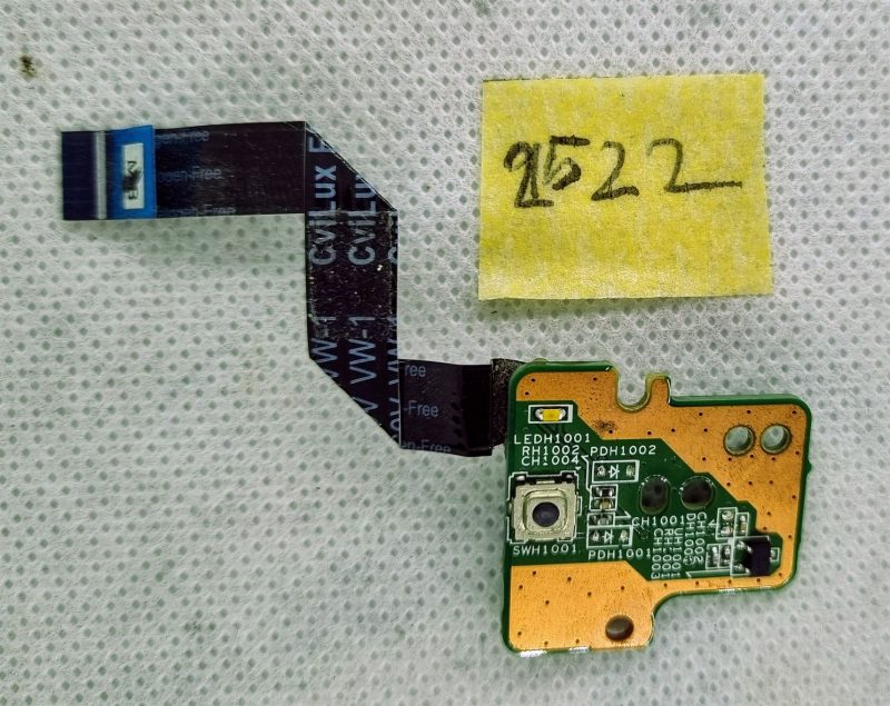 HP 630 - 01015EF00-600-G Zamjenska kartica s gumbom za napajanje - originalni dio - Slika 2