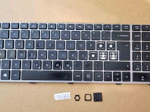 Tipke tipkovnice prijenosnog računala HP 6531S 6731S 6530S PH PN 701485-BA1 – originalni dijelovi