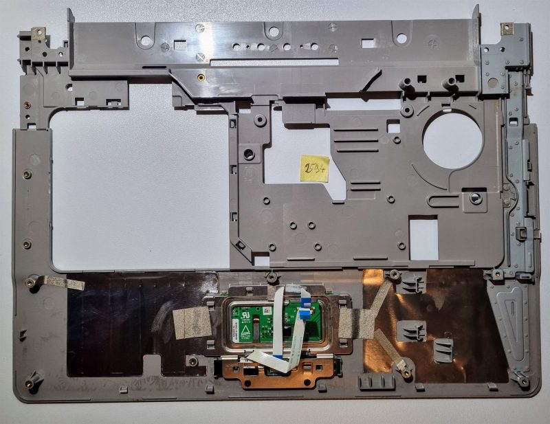 HP 6720s 456803-001 Oslonac za ruku s dodirnom podlogom - originalni zamjenski dio - Slika 2