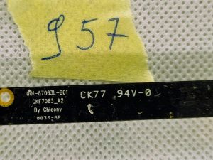 HP 6735S ploča s kamerom za prijenosno računalo 001-67063L-B01