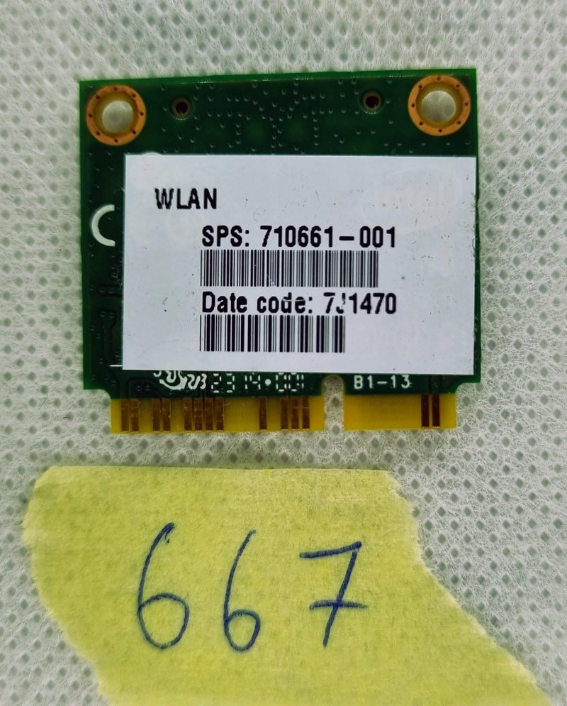 HP 717384-001 Intel 7260HMW BN 802.11n Wireless-N 7260 PCI-E Half Mini kartica - Slika 2