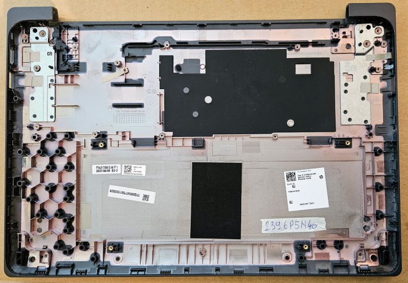 Zamjena donjeg poklopca HP Chromebooka 14 G6 L90411-001 - originalni OEM - Slika 2