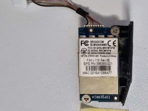 Bluetooth modul za prijenosno računalo HP Compaq NX7400 NX7300 + kabel + poklopac P/N: 398393-001