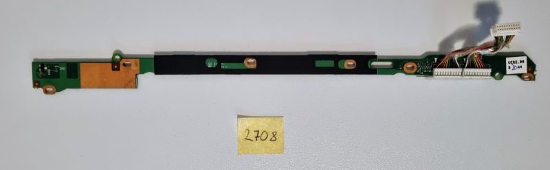 HP Compaq nx7300 nx7400 matična ploča i medijska tipka s kabelom 6050a2042701 - originalni OEM dijelovi za prijenosna računala - Slika 3