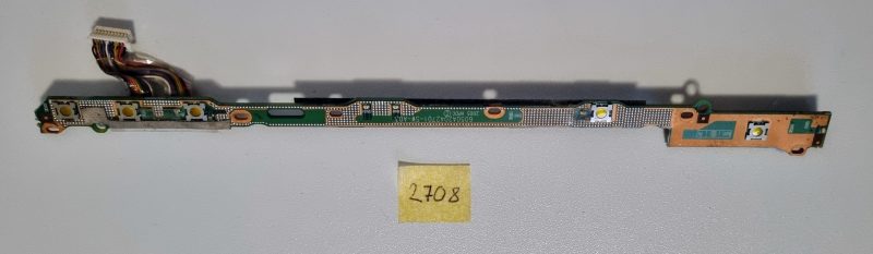 HP Compaq nx7300 nx7400 matična ploča i medijska tipka s kabelom 6050a2042701 - originalni OEM dijelovi za prijenosna računala
