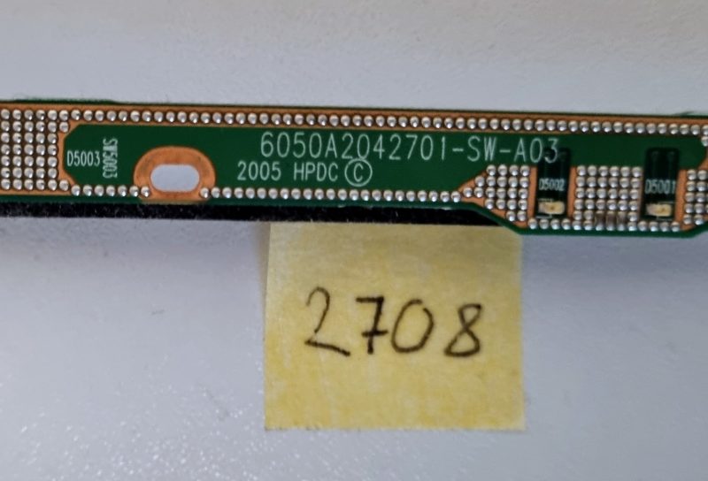 HP Compaq nx7300 nx7400 matična ploča i medijska tipka s kabelom 6050a2042701 - originalni OEM dijelovi za prijenosna računala - Slika 2