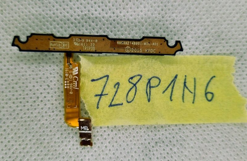 HP Elite x2 12 1012 G1 OEM ploča s mikrofonom s kabelom 6035B0134301