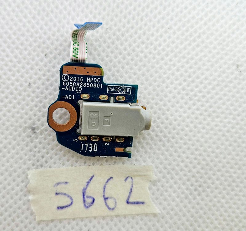 HP EliteBook x360 1020 G2 Audio Jack ploča s kabelom 6050A2850801 – original