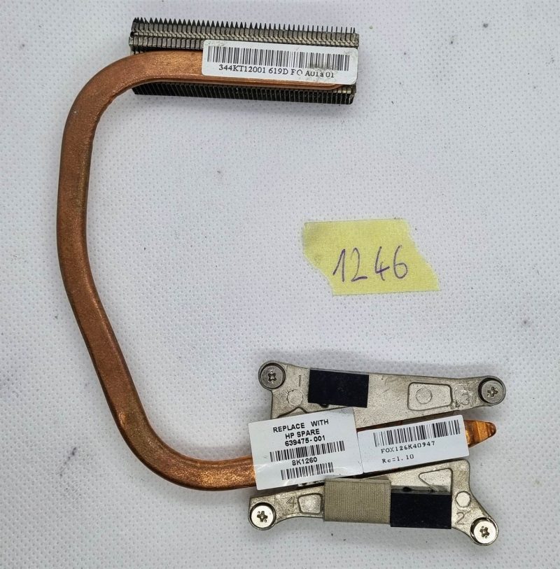 Hladnjak samo za procesor HP Elitebook 8730w 639475-001