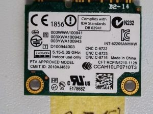 HP Elitebook WiFi kartica 631954-001 Intel 6205ABGN 2.4G-5G bežični adapter dijelovi za prijenosno računalo