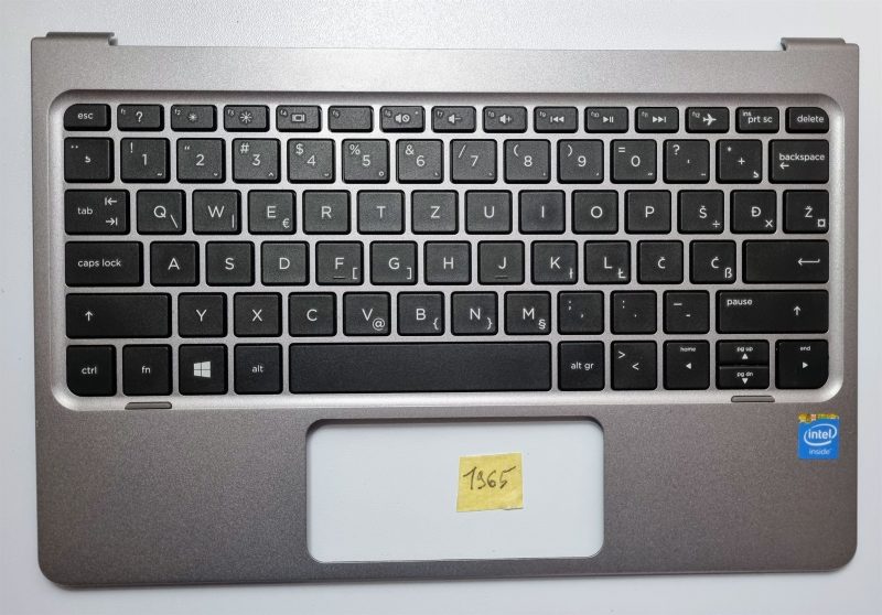 HP Pavilion 10-N200NA gornja školjka kućišta, naslon za ruku i tipkovnica (bez dodirne podloge) - originalna zamjena