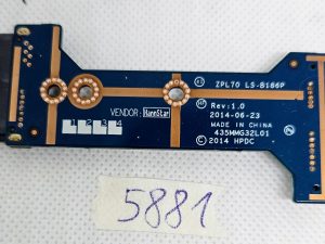 Konektorska ploča za HP ProBook 470 450 G2 LS-B186P optički pogon - originalni dio