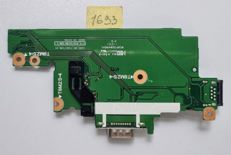 HP Probook 6560b tipke VGA ploča - 01015HC00-388-G PCFUNAS67V2JE0 - Slika 2