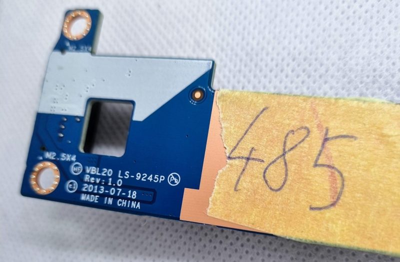 HP ZBook 15 G1 G2 bežična ploča s gumbima VBL20 LS-9242P