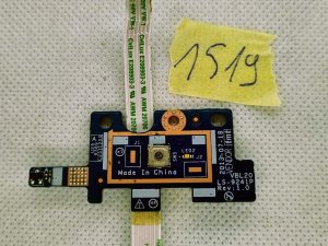 HP ZBook 15 G2 Powerbutton ploča s kabelom LS-9241P