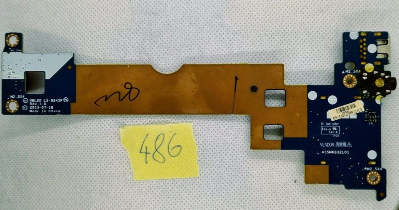 Originalna audio USB ploča HP Zbook 15 G2 LS-9245P