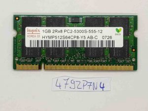 HYNIX 1GB PC2-5300S-555-12 memorijski modul za Fujitsu Siemens Esprimo V5515