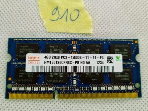 HYNIX 1X4GB 4GB HMT351S6CFR8C DDR3 4GB 2Rx8 PC3 12800S RAM memorija za prijenosno računalo