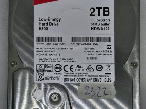 Tvrdi disk Toshiba PC E300 HDWA120UZSVA 2TB 5.7K 64MB SATA III 3.5'' - hdwa120