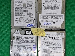 4 x Hitachi 160 GB 2.5 SATA tvrdi disk x4 - dijelovi za prijenosno računalo - brza dostava