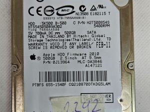 Hitachi 500GB 0A78265 5K500.B-500 5.4K RPM SATA 7mm 2.5 tvrdi disk H2T500854S - pouzdano rješenje za pohranu!