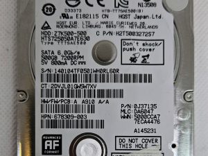 Hitachi HTS725050A7E630 500GB 2.5" SATA tvrdi disk za prijenosno računalo - PN: 0J37135 MLC: DA6047
