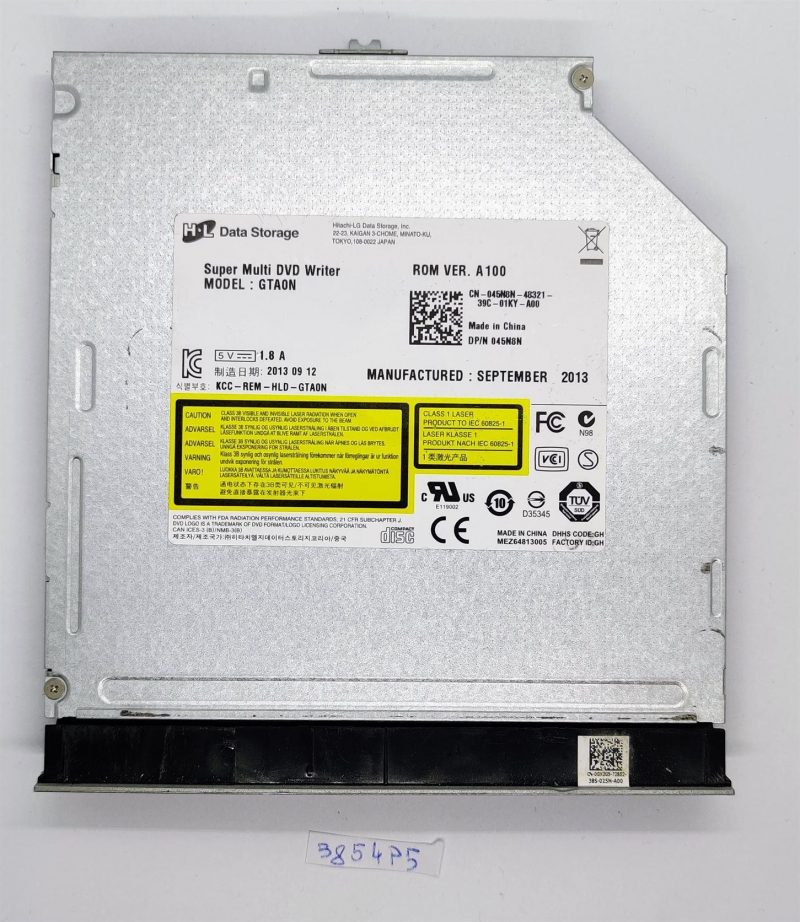 Dell Latitude E5520 E5430 E5530 045N8N Hitachi LG GTA0N SATA DVD snimač RW pogon