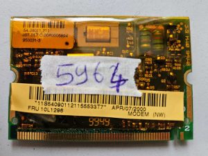 IBM 390X PCI modemska kartica za prijenosno računalo 10L1296 – originalni dio za prijenosno računalo