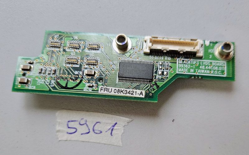 IBM ThinkPad 390X LVDS ploča 08K3421 Originalni dio prijenosnog računala - testirano, originalno