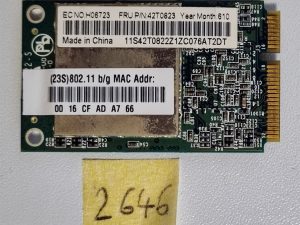 IBM otključana MC8775 WWAN kartica X61 T61 R61 Z60 42T0931 42T0883 42T0823 Dijelovi prijenosnog računala