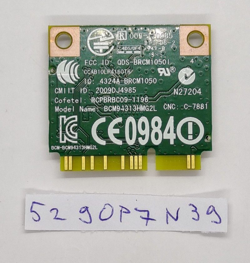 Zamjena WiFi kartice za prijenosno računalo Dell Latitude E5530N 86RR6 086RR6 CN-086RR6 - Slika 2