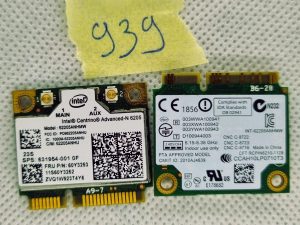 INTEL CENTRINO ADVANCED-N 6205 WIRELESS PCI EXPRESS 62205ANHMW 2.4/5Ghz 0X9JDY