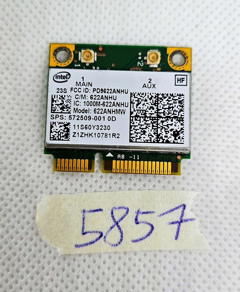 Originalna HP 572509-001 539522-001 WiFi kartica 622ANHMW 300 Mbps 802.11a/g/n