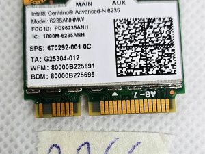 Intel 6235anhmw Wi-Fi kartica bežične ploče 670292-001 - Povezivanje velike brzine!