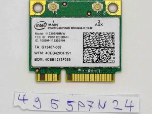 Intel Centrino Wireless-N 1030 11230BNHMW WiFi kartica za Fujitsu Lifebook AH531