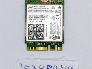Intel Wireless-AC 3165 3165NGW Dual Band 802.11AC NGFF M.2 806723-001 Bluetooth WiFi kartica