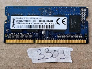 Kingston 2GB PC3L-12800S RAM prijenosna memorija ACR16D3LFS1KBG2G 1Rx16 Nadogradnja memorije