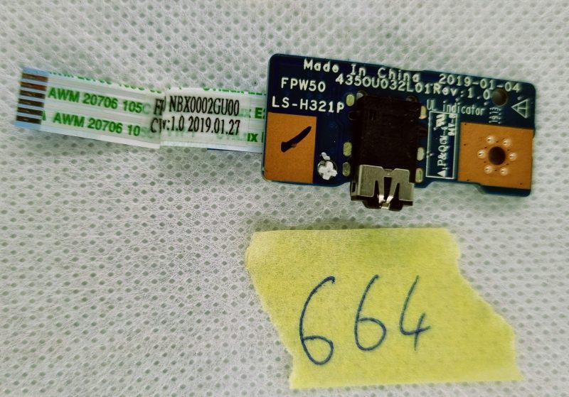 L52028-001 LS-H321P ORIGINALNA HP AUDIO PLOČA W KABEL 15-DW