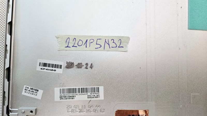 LCD stražnja maska za HP Elitebook 840 G6 745 G6 gornji stražnji poklopac L62729-001 srebrna - Slika 3