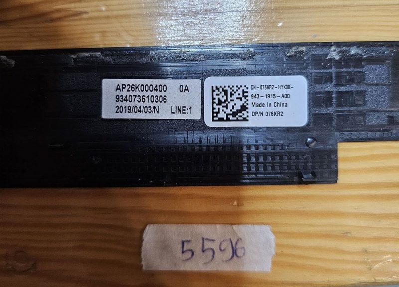 Okvir LCD okvira CN-076KR2 za Dell Precision 7730 7740 - originalna zamjena - Slika 2