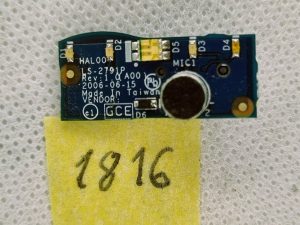 LS-2791P Originalni OEM Dell mikrofonska ploča Latitude D620