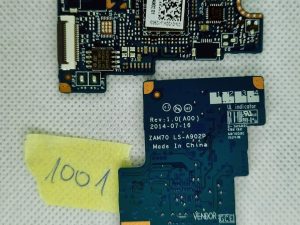 LS-A902P Dell Latitude E7450 Fingerprint NFC RF Control kćerinska ploča