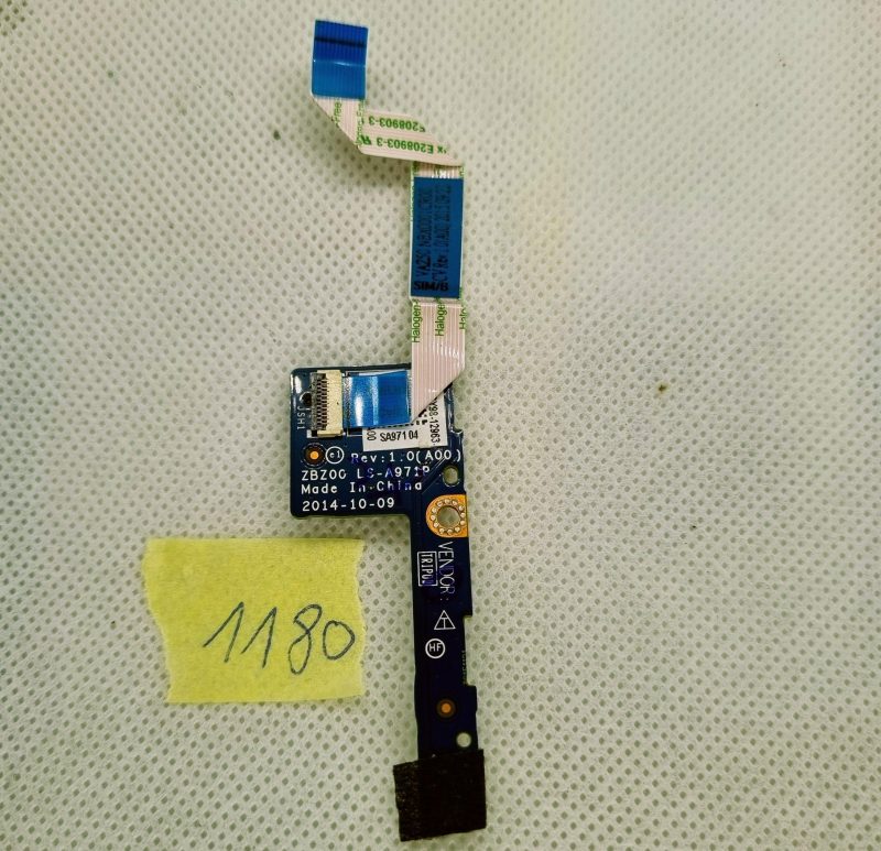 LS-A971P ORIGINALNA PLOČA DELL SIM KARTICE S KABELOM LATITUDE E7250 P22S