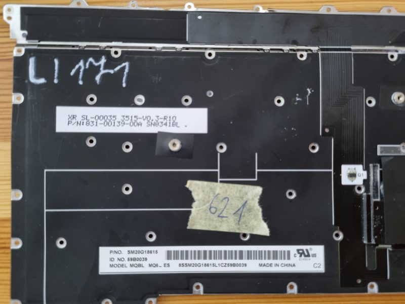 Tipkovnica za prijenosno računalo ES Lenovo - SM20G18615 - Slika 2